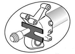 JMP Držák pístu přední moto vidlice Upside-Down, průměr 10 a 12.5 mm