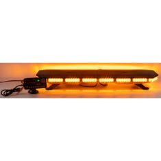 Stualarm LED rampa 768mm, oranžová, 12-24V, 108xLED, ECE R65 (sre8-768)