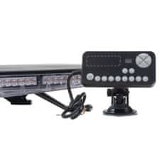 Stualarm LED rampa 768mm, oranžová, 12-24V, 108xLED, ECE R65 (sre8-768)