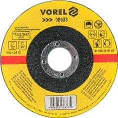 Vorel Kotouč řezný na kov 115 x 22 x 2,5 mm
