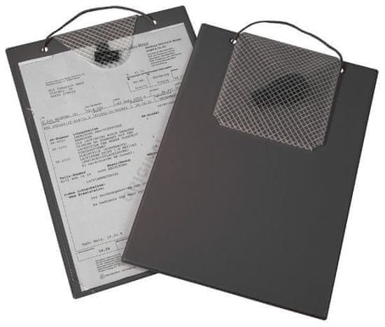 EICHNER Desky na dokumenty A4 s kapsou, různé barvy - Turbo Varianta: Turbo Barva: šedá