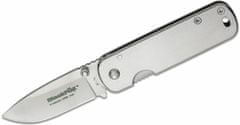 Fox Knives Black Fox BF-79 kapesní nůž 6 cm, celoocelový, kožené pouzdro