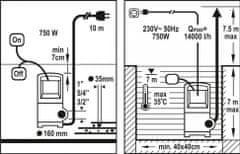 Flo Čerpadlo ponorné 750 W 14000 l/h 10m