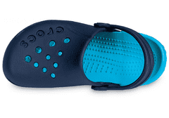 Crocs Electro Clogs pro děti, 24-25 EU, C8, Pantofle, Dřeváky, Navy Electric Blue, Modrá, 10400-41T