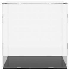 Greatstore Vitrína průhledná 30 x 30 x 30 cm akryl