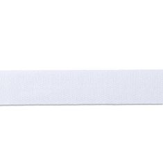 PRYM Bavlněná stuha, pevná, 3 m x 20 mm, bílá, karta