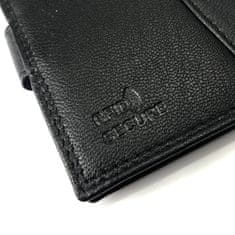 Bellugio Kožená peněženka na karty Bellugio cards, černá