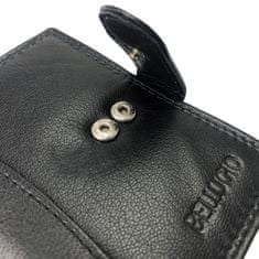 Bellugio Kožená peněženka na karty Bellugio cards, černá