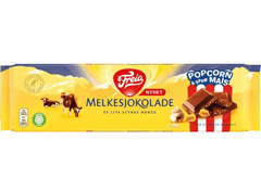 LEVNOSHOP Freia Mléčná čokoláda s popcornem a křupavou kukuřicí - 190 g
