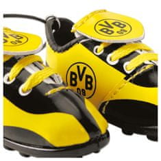 FotbalFans Mini Kopačky Borussia Dortmund, dekorace, přívěsek, 7x4 cm