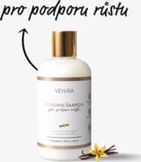 Venira přírodní šampon pro podporu růstu vlasů, vanilka, 300 ml
