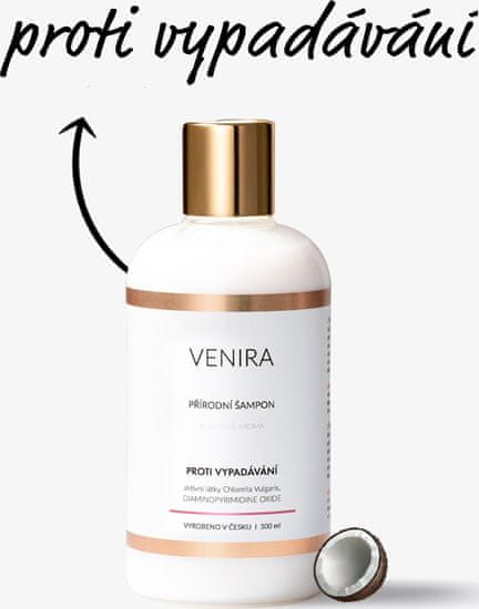 Venira VENIRA přírodní šampon proti vypadávání vlasů - 300 ml