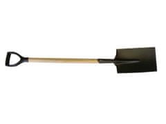 J.A.D. TOOLS J.A.D. Tools 13014 Rýč hranatý PRIMA s násadou "PH-Y" 80 cm, černý