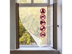 Extol Craft Síť okenní proti hmyzu, 90x150cm, bílá, PES