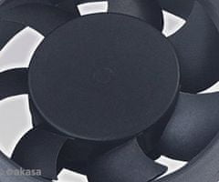 Akasa ventilátor - 40x10 mm - černý
