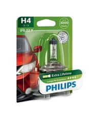 Philips Autožárovka H4 12342LLECOB1, LongLife EcoVision, 1ks v balení