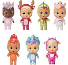 TM Toys Cry Babies Magic Tears Fantasy Paci domeček - tmavě růžový