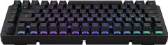 4DAVE Endorfy herní klávesnice Thock 75% Wireless Black /RGB/ black sw. / bezdrátová / CZ / SK lay. / zkrácená /černá