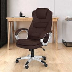 Timeless Tools Šéfovská kancelářská židle RELAX ve více barvách - hnědá