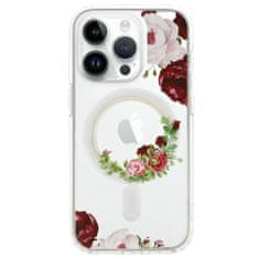 IZMAEL Tel protect Magsafe pouzdro s květinami pro Apple iPhone 15 Pro Max - Multibarevná 2 KP27996