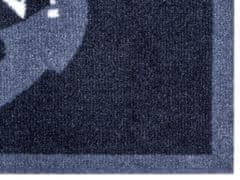 Zala Living Protiskluzová rohožka Deko 105358 Dark blue 50x70