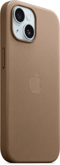 Apple kryt z tkaniny FineWoven s MagSafe na iPhone 15, kouřová