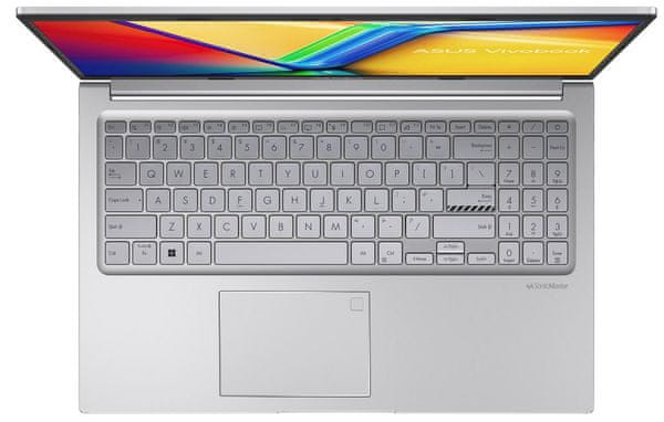 notebook Asus VivoBook 15 X1504ZA-BQ147W laptop Full HD rozlišení SSD M.2 PCIe NVMe tenký rámeček procesor Intel Core i3 12. generace Intel UHD Graphics integrovaná grafická karta výkon práce zábava 2023