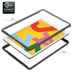 Techsuit Pouzdro pro tablet iPad 10.2 (2019 / 2020 / 2021) Techsuit - Defense360 Pro + ochrana obrazovky, černé