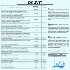 OCUVIT udržuje zdraví očí