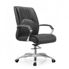 Casa Vital Kancelářská židle IDEON, výškově nastavitelná, otočná, černá, 71x72x102/112 cm