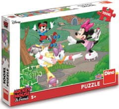 Dino Puzzle Minnie sportuje XL 100 dílků