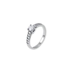 Brilio Dámský prsten s krystaly 229 001 00668 07 (Obvod 56 mm)