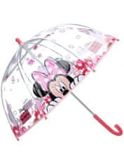 Vadobag Dívčí deštník Minnie Mouse - Disney - transparentní