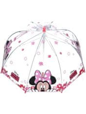 Vadobag Dívčí deštník Minnie Mouse - Disney - transparentní