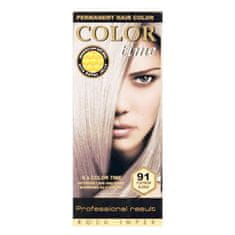 Rosaimpex Color Time Permanentní Barva na vlasy 91 Platinová blond 100 ml