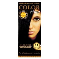 Rosaimpex Color Time Permanentní Barva na vlasy 11 modro černa 100 ml
