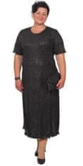 Nadměrky Hela Ester šaty černé 120 - 125 58