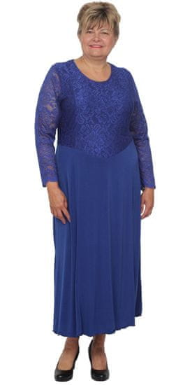 Nadměrky Hela Odeta šaty středně modrá