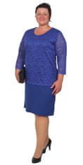 Nadměrky Hela Otma šaty středně modré 105 - 110 58