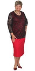 Nadměrky Hela Akira šaty červené 105 - 110 48