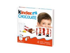 KINDER Kinder Chocolate tyčinky z mléčné čokolády s mléčnou náplní 50g