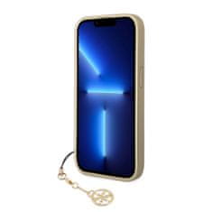 Guess  4G Charms Zadní Kryt pro iPhone 14 Pro Max Brown