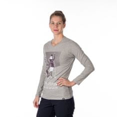Northfinder Dámské prodyšné tričko s potiskem a vysokým podílem bavlny FAYE
