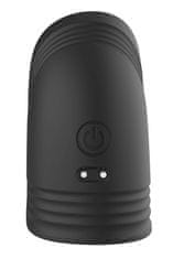 Dreamtoys RAMROD Adjustable Vibe Cockring Remote (Black), nastavitelný masturbátor