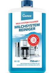 Cunea® Čistič mlečných cest 750 ml kompatibilní s Jura, Delonghi, Bosch, Siemens, Saeco a mnoho dalších.