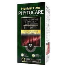 Rosaimpex Herbal Time Phytocare permanentní barva na vlasy natural Vegan 6R červena 130 ml