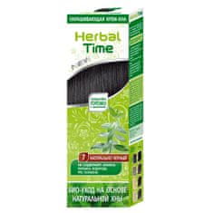 Rosaimpex Henna Herbal Time přírodní barva na vlasy 7 Černá 75 ml
