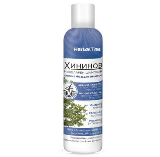 Rosaimpex Herbal Time Micelární šampon Chininem a kofeinem 200 ml