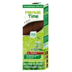 Rosaimpex Henna Herbal Time přírodní barva na vlasy 5 Kaštan 75 ml
