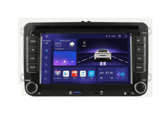 Hizpo 4GB RAM Autorádio pro VOLKSWAGEN ŠKODA SEAT CarPlay Android Auto, 8jádrový procesor, GPS Navigace, WiFi, Bluetooth, USB, Kamera
